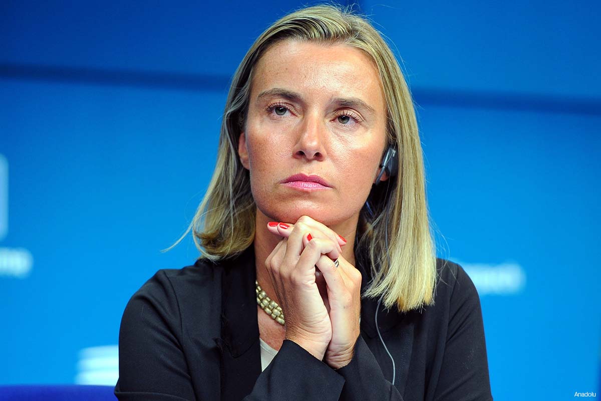 Mogherini says meeting with Zarif beginning of EU work on Syria