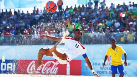 Iran national beach soccer team second-best at Dubai int’l cup