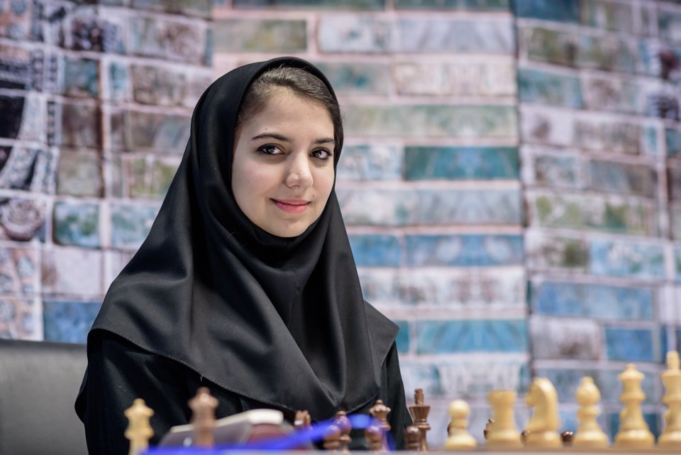 Iranian woman shines in FIDE World Chess Rapid Champs in Doha