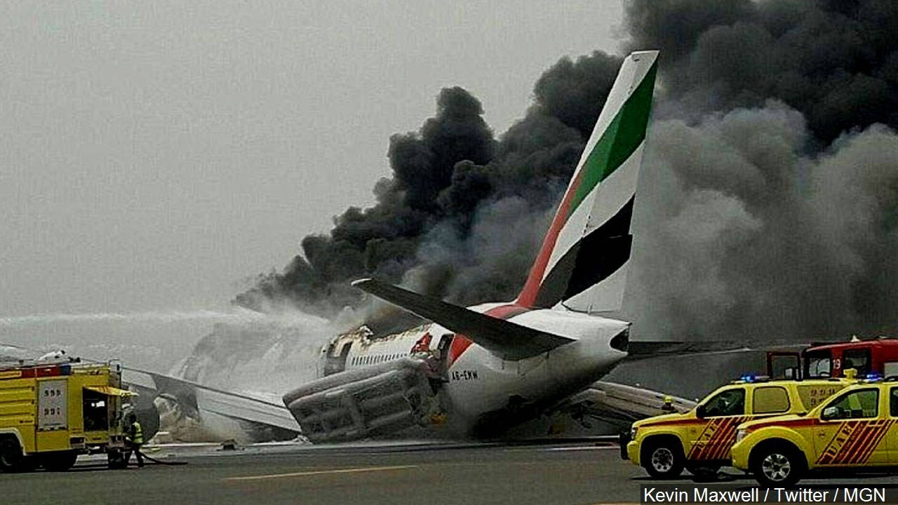 Dubai Retrieving Black Boxes of Emirates Plane After Fiery Crash