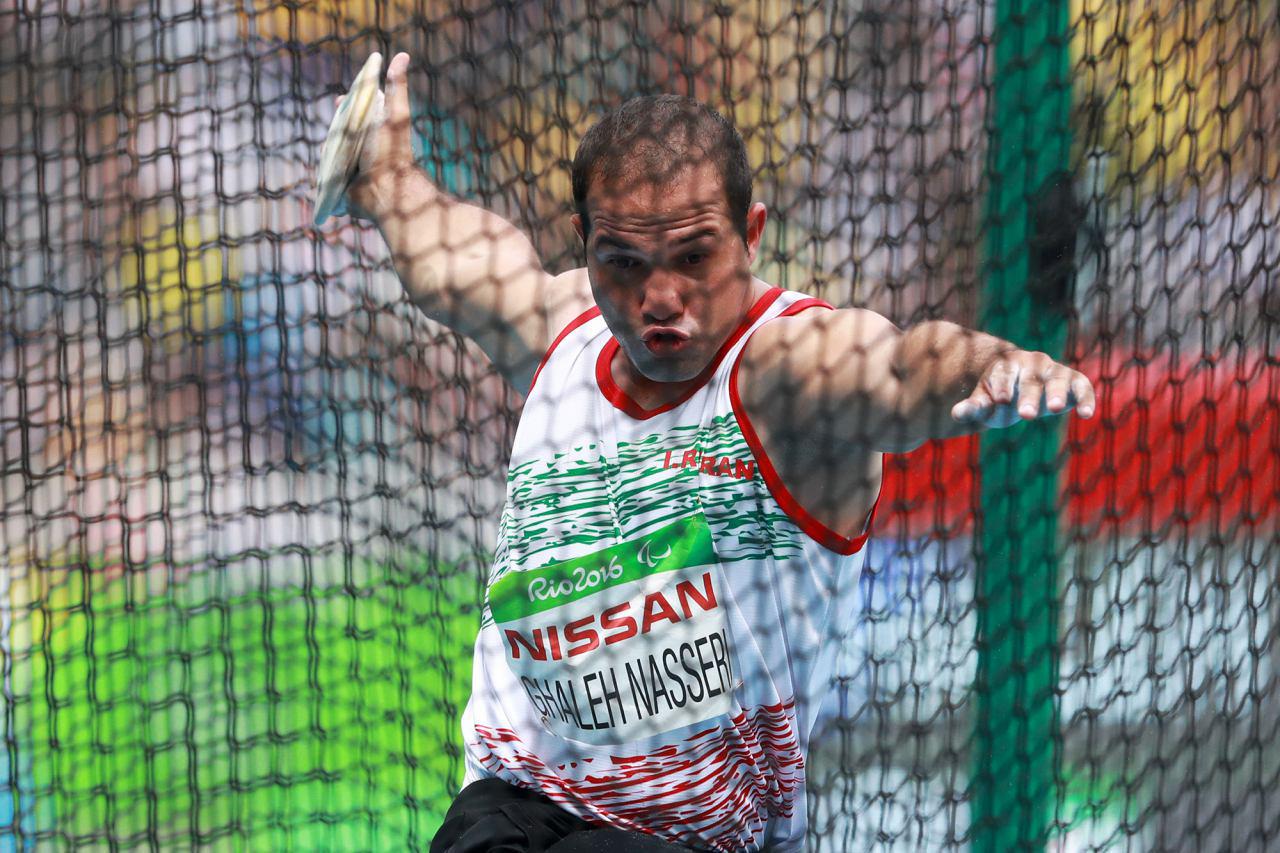 Iranian athlete wins silver medal in discus throw in Rio