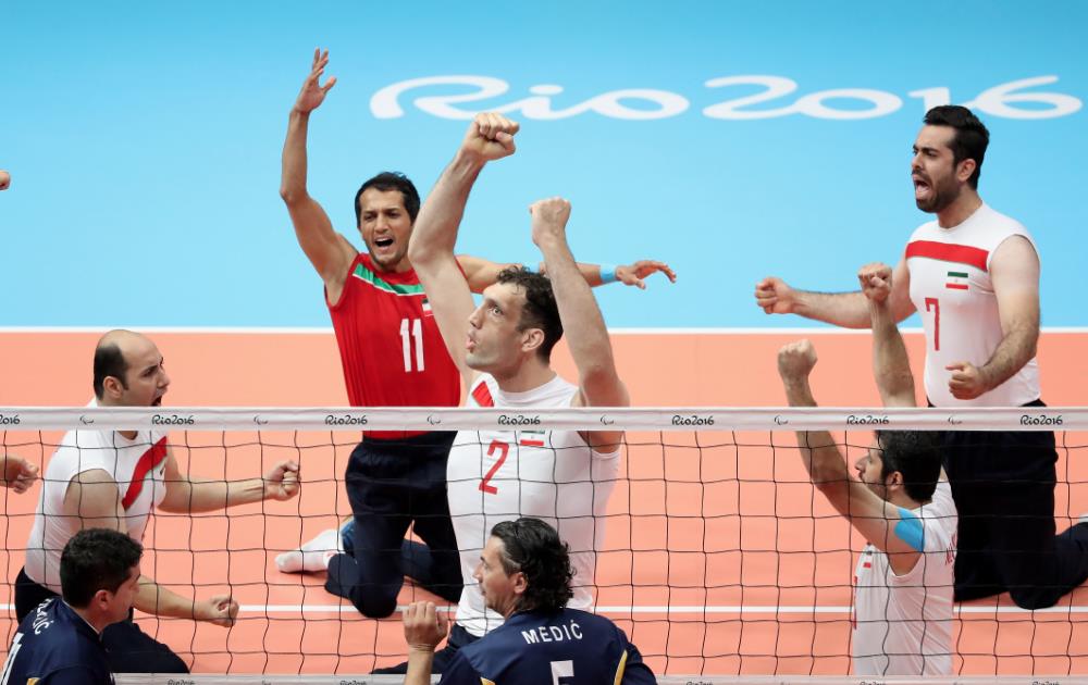 Iran's sitting volleyball team wins gold medal in Rio Paralympics