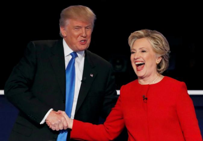 Clinton, Trump clash over race and economy in first debate