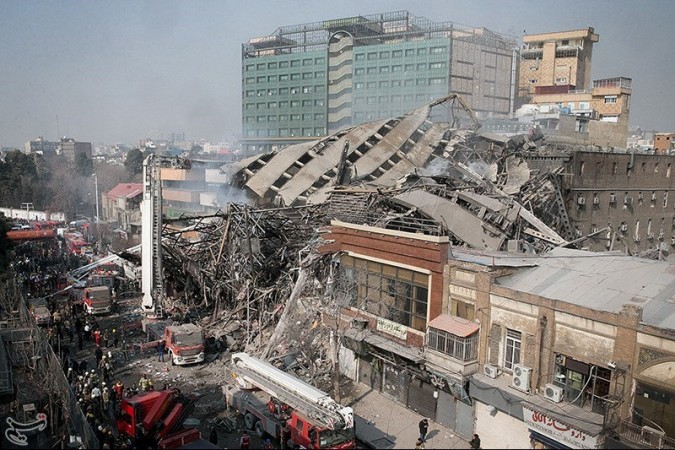 Iran Says Firefighters Killed in Collapse of Tehran High-Rise