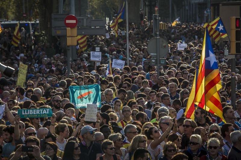 Catalan Separatists Plot Response to Spain's Shock and Awe