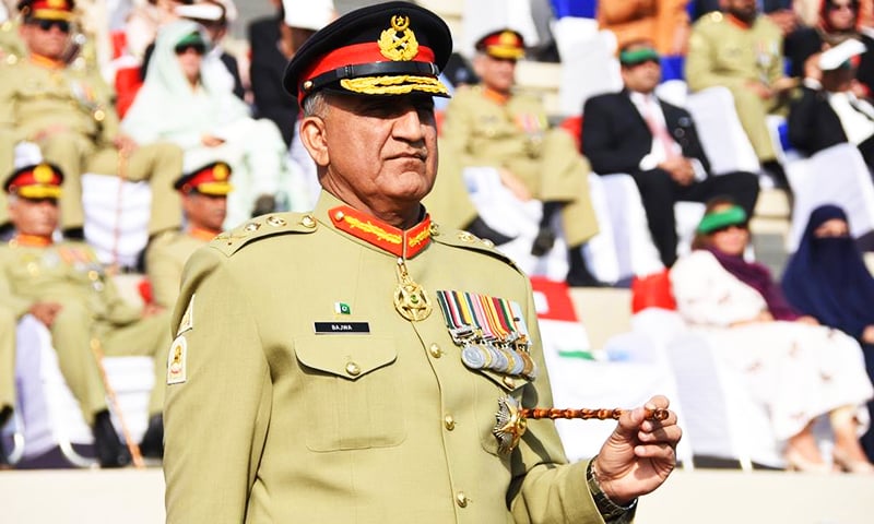 Pakistan Chief of Army Staff arrives in Tehran