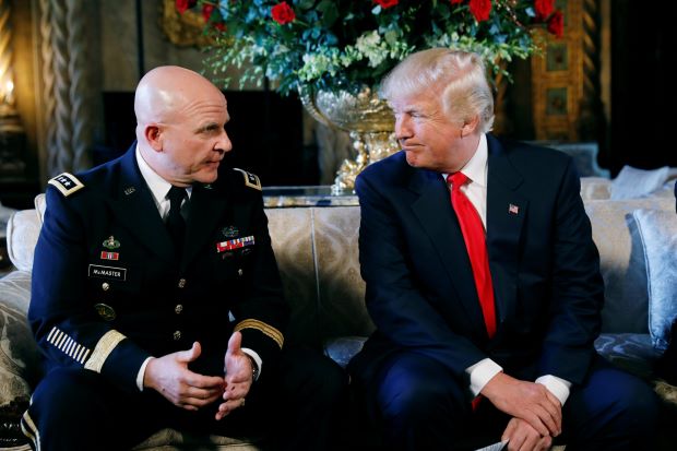 Trump's new security advisor differs from him on Russia, other key issues