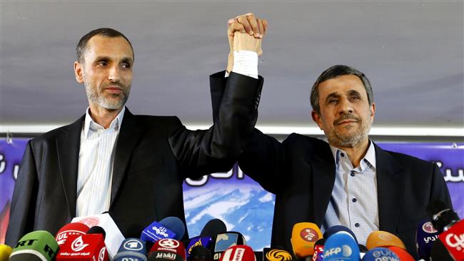 Ahmadinejad says won’t run for president, backs ex-vice president Baqaei