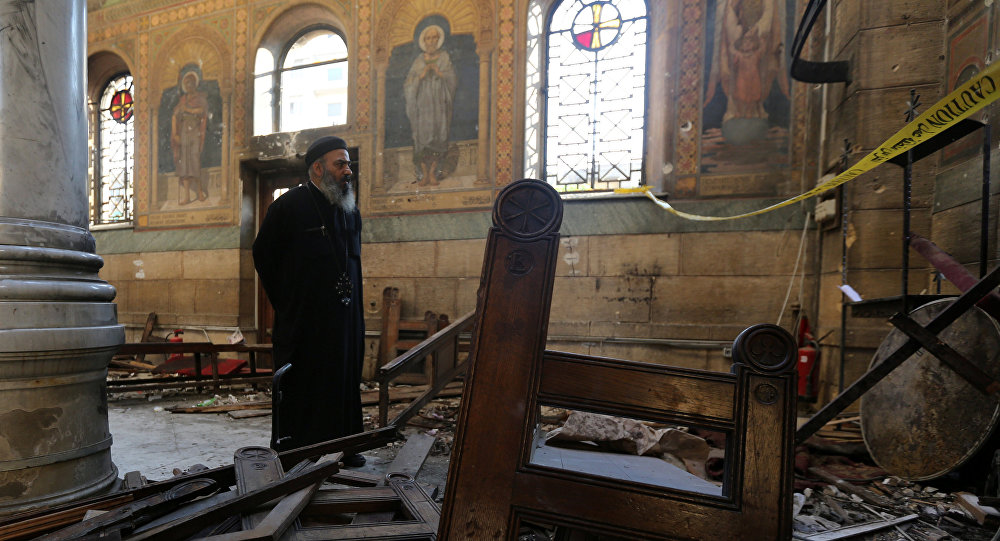 Bombings at Egyptian Coptic churches kill 36, injure more than 100