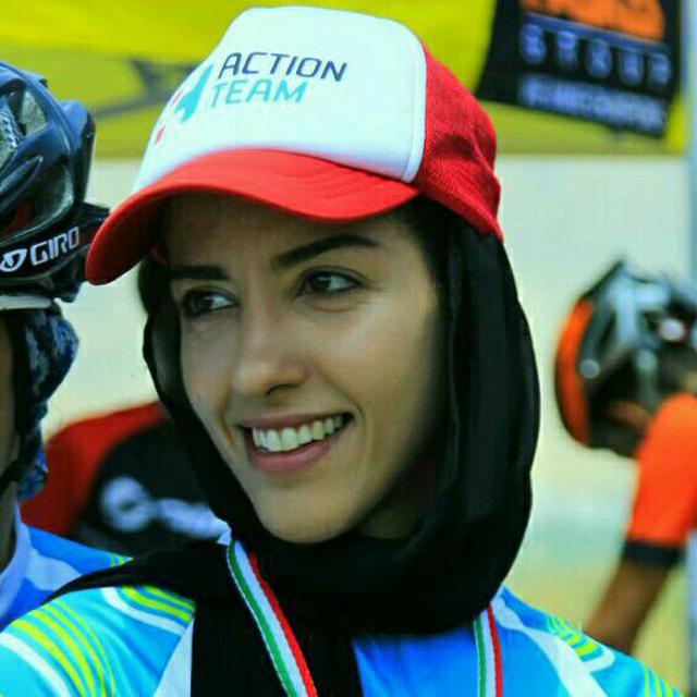 Iranian cyclist ranks top in Asia