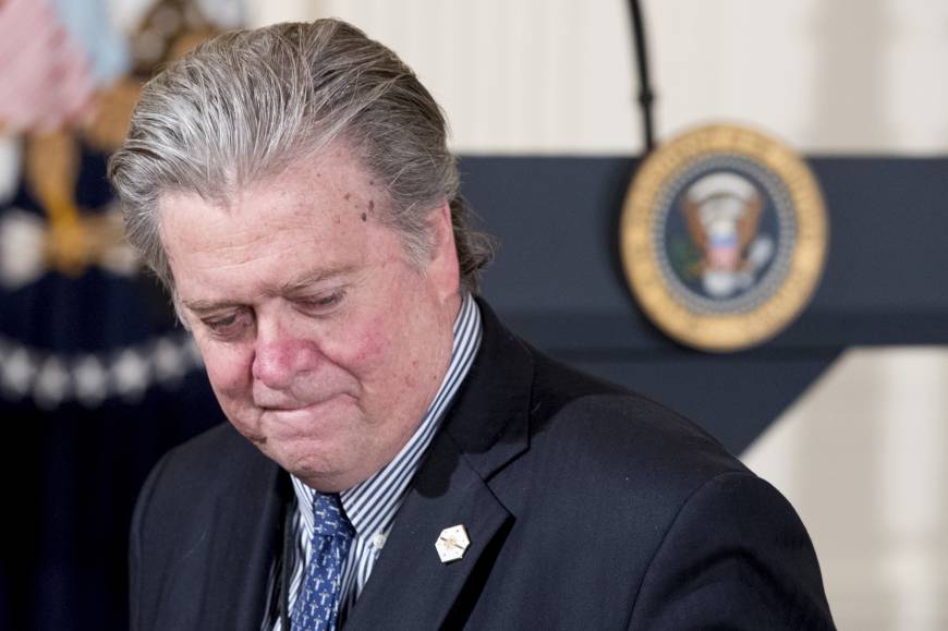 Trump dumps controversial chief strategist Bannon in latest upheaval