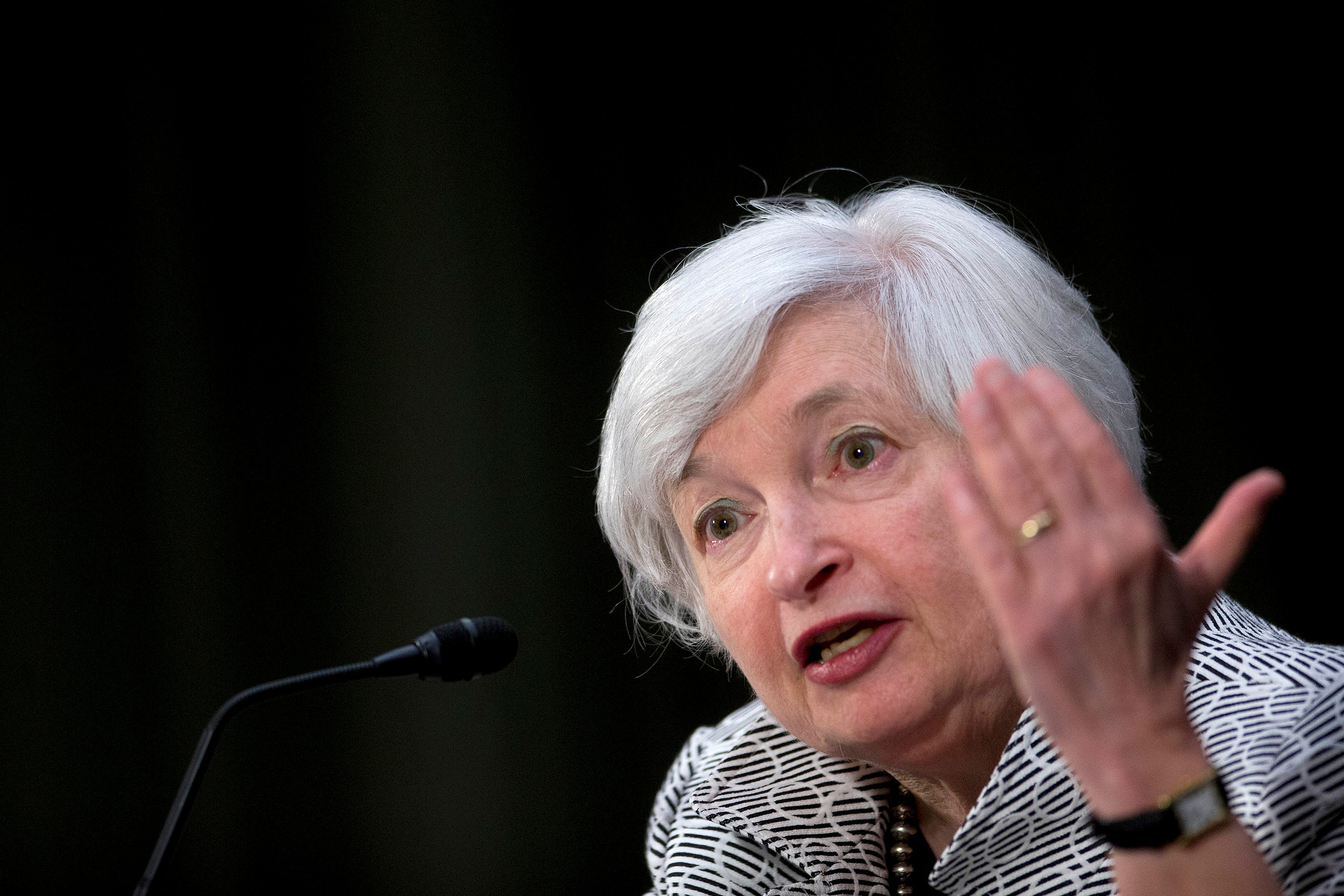 Yellen Distances Herself From Trump in Jackson Hole Speech