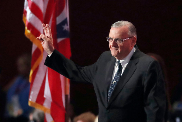 Trump Pardons Joe Arpaio, Ex-Sheriff Convicted Over Immigration Crackdown