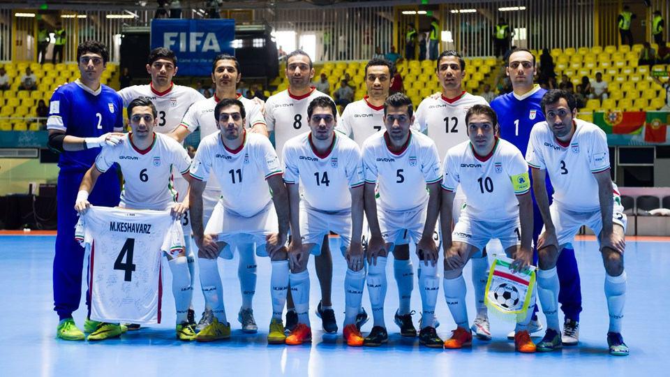 Iran futsal ranks 1st in Asia, sixth in world