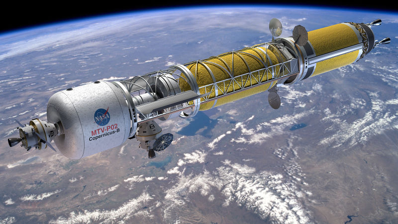 NASA Is Bringing Back Cold War-Era Atomic Rockets to Get to Mars