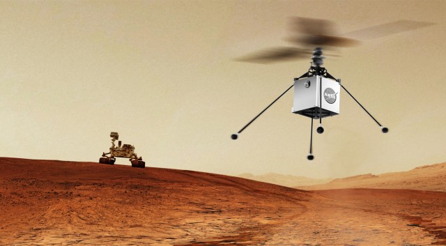 In an interplanetary first, NASA to fly a helicopter on Mars