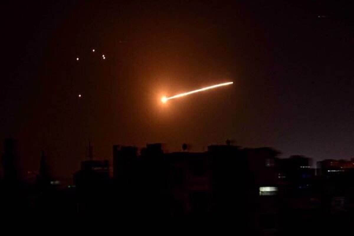 Massive explosions reported in Damascus