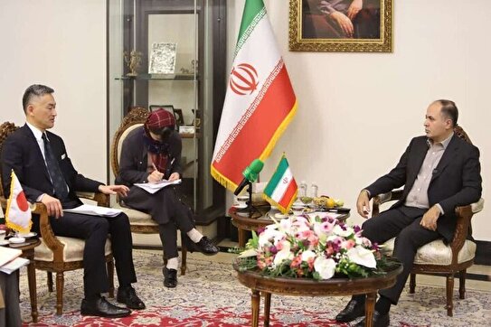 Iran agri. min., Japanese envoy discuss bilateral relations