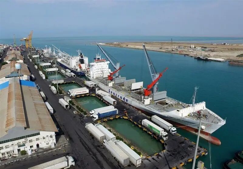 Over 200 mln Tons of Goods Stevedored at Iranian Ports in 11 Months: PMO