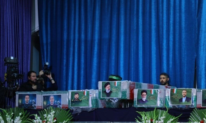 President Raisi’s Funeral Begins in Tehran