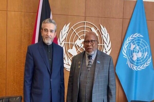 Iran acting FM meets with UN General Assembly president Iran acting FM meets with UN General Assembly president