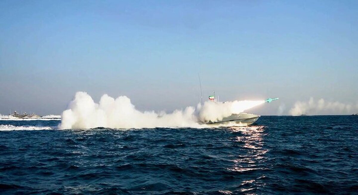 IRGC Navy fires missiles guided with artificial intelligence