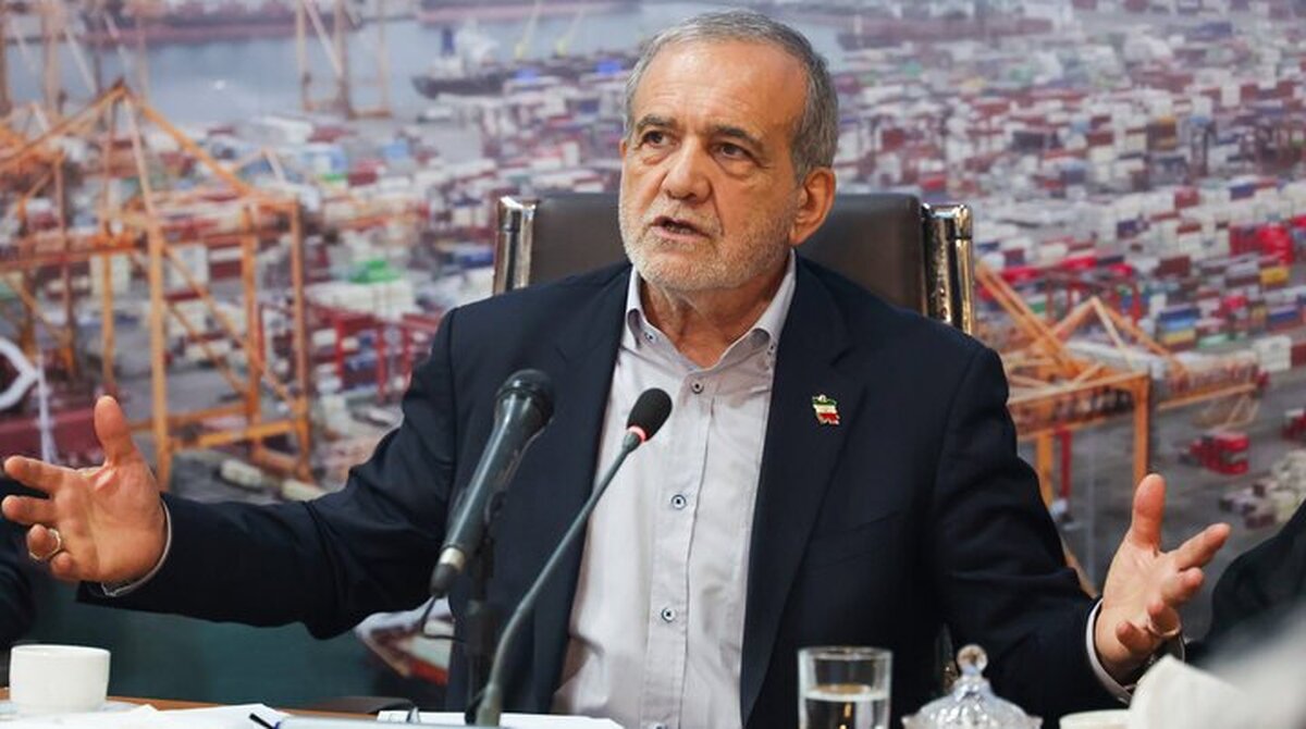 Pezeshkian calls for unity to overcome threats, sanctions
