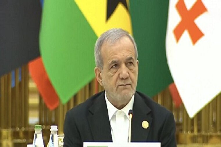 Pezeshkian calls for global peace through multilateral Coop.