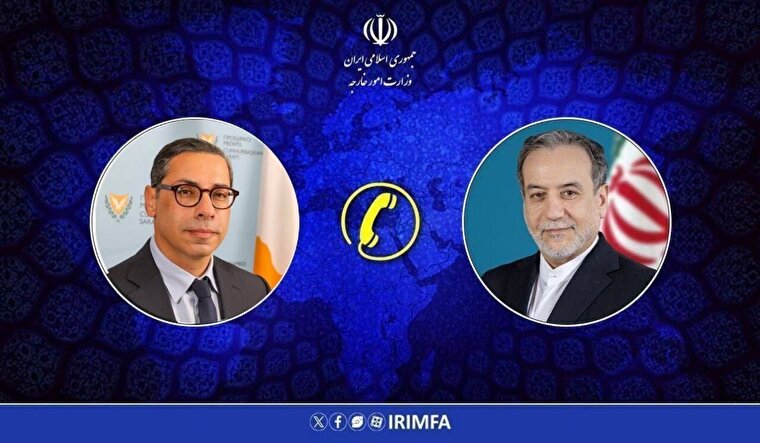 Iranian, Cypriot foreign ministers discuss bilateral ties, regional developments