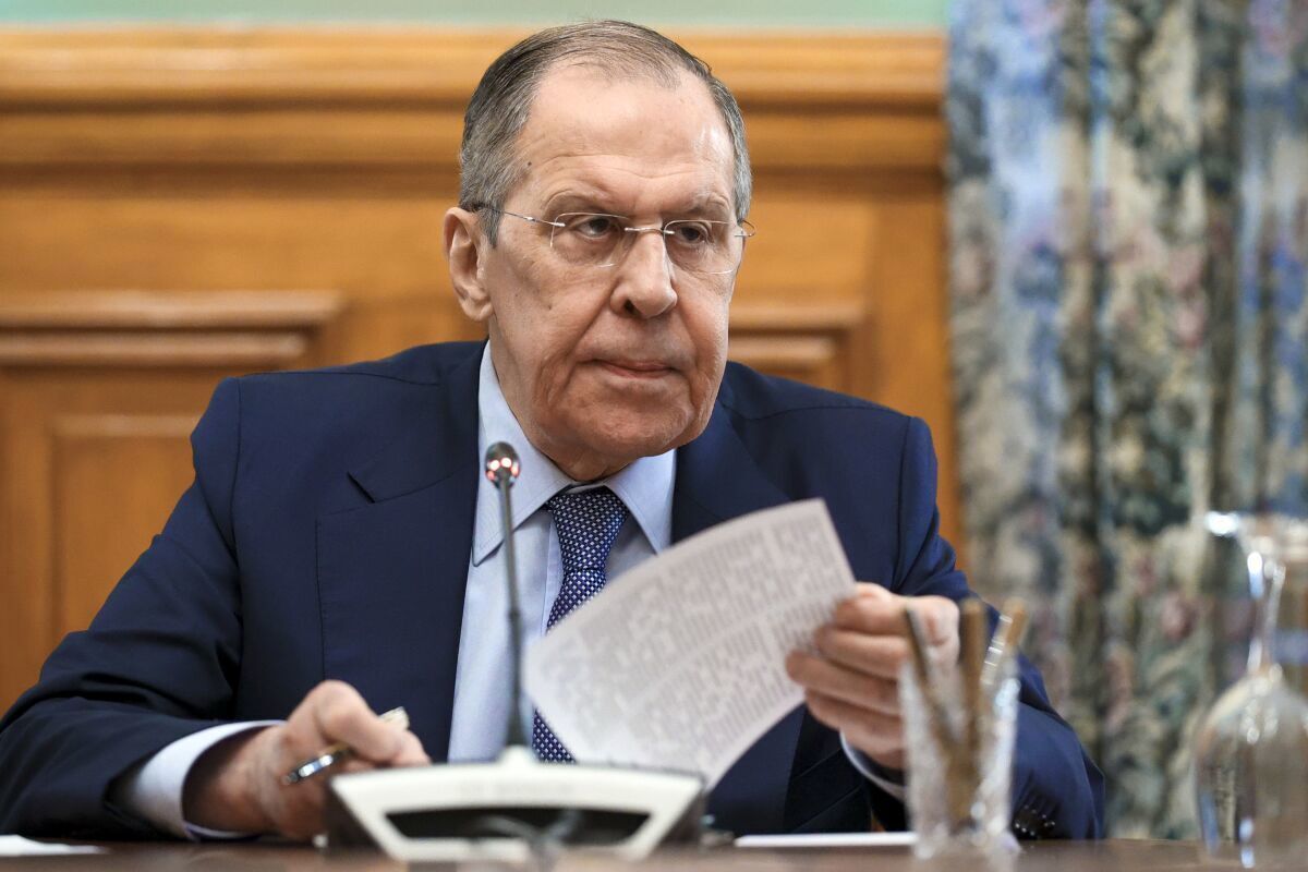 Russia's Lavrov to visit Tehran: MFA