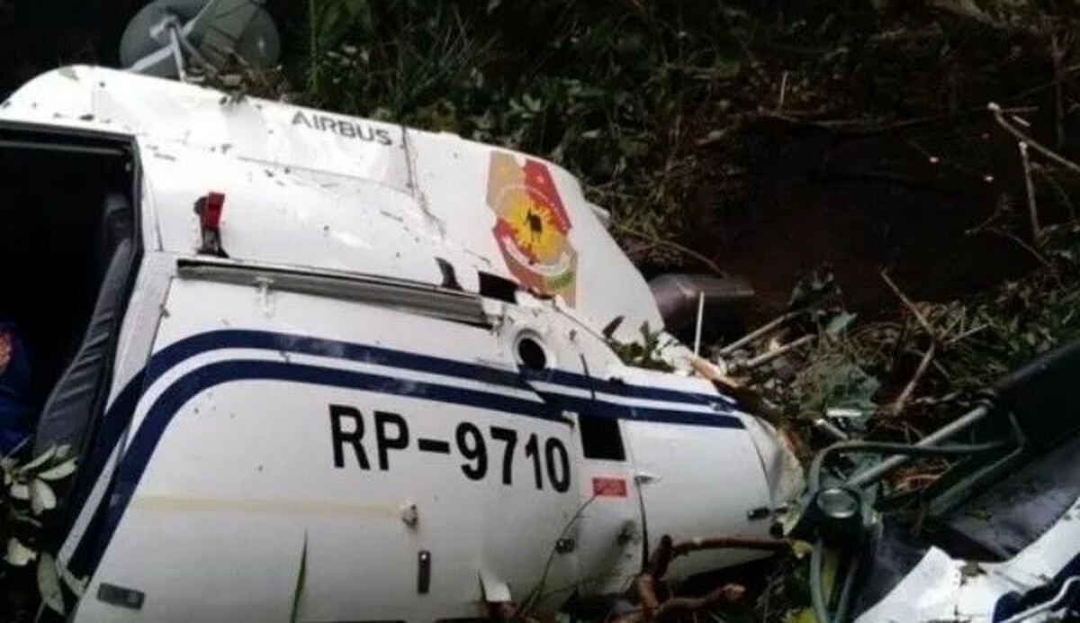 Helicopter crashes in Philippines , leaves 1 dead