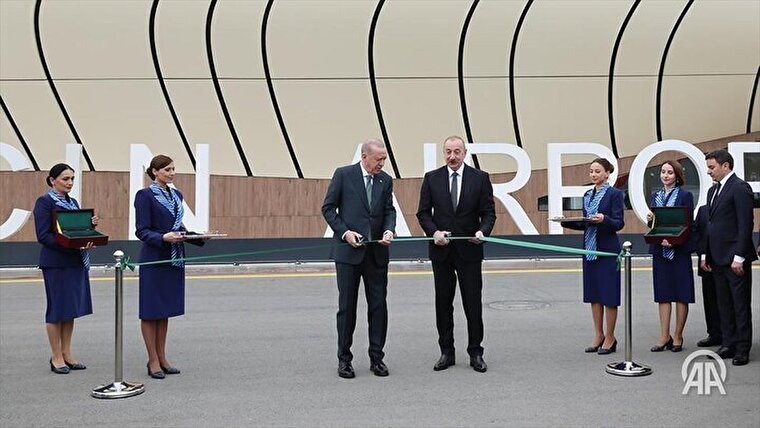 Azerbaijani, Turkish leaders inaugurate Lachin Intl. Airport