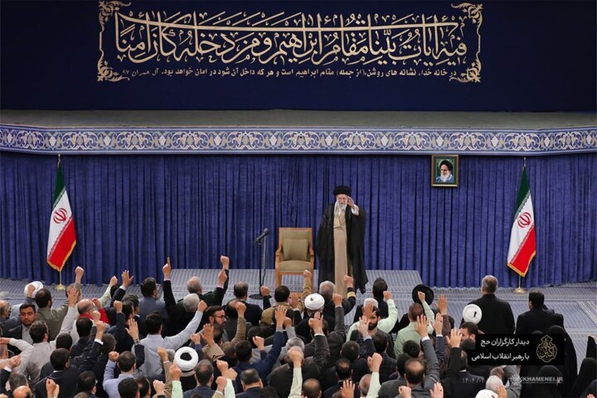 Hajj gathering in favor of humanity, Muslim nations: Leader Hajj gathering in favor of humanity, Muslim nations: Leader