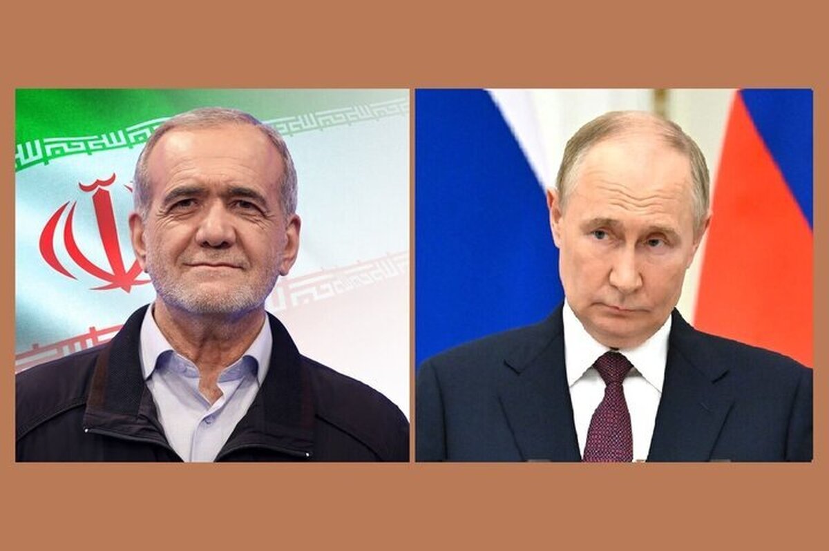Putin, Pezeshkian discuss Iran-US talks over phone Putin, Pezeshkian discuss Iran-US talks over phone