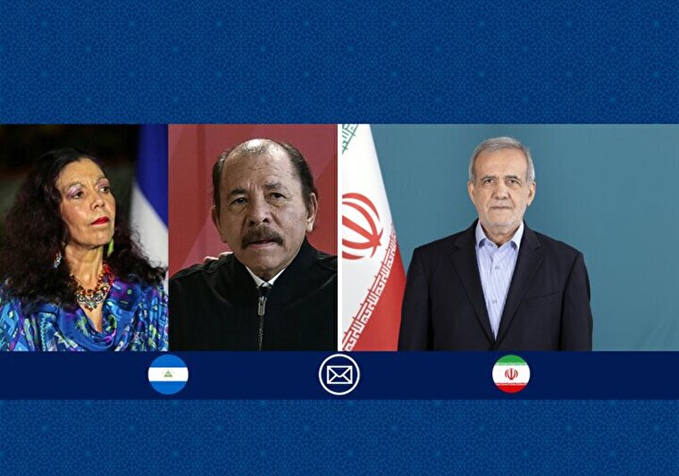 Pres. Pezeshkian congratulates Nicaragua on Independence Day