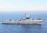 IRGC Frigate Attends Iran-Russia Caspian Drill