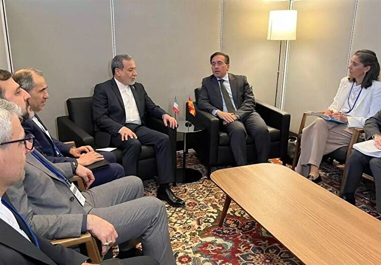 Iran, Spain FMs Urge Global Action on Gaza Crisis