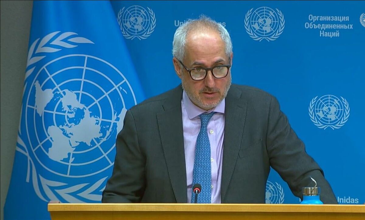 Exclusive | UN spox avoids talking directly about US legal responsibilities on recent riots in Iran