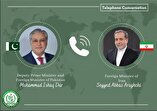 Iranian, Pakistani foreign ministers discuss regional developments by phone