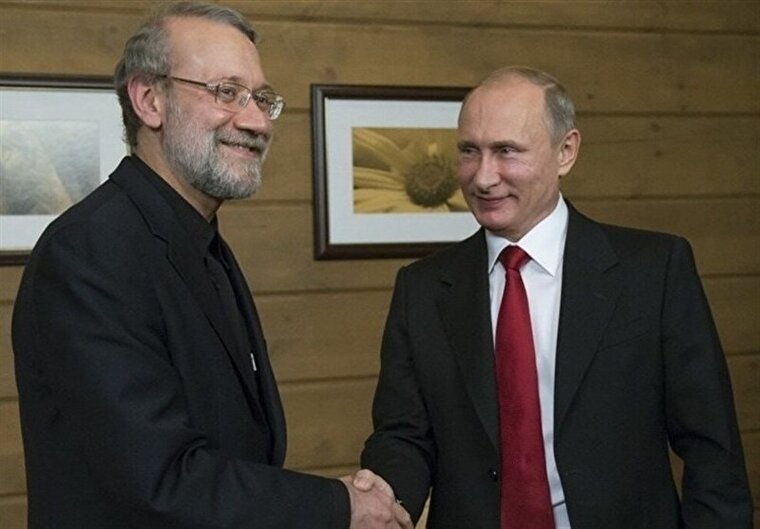 Iran’s Larijani Meets with Putin in Moscow
