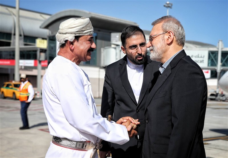 Iran’s Larijani Meets Omani Minister in Muscat