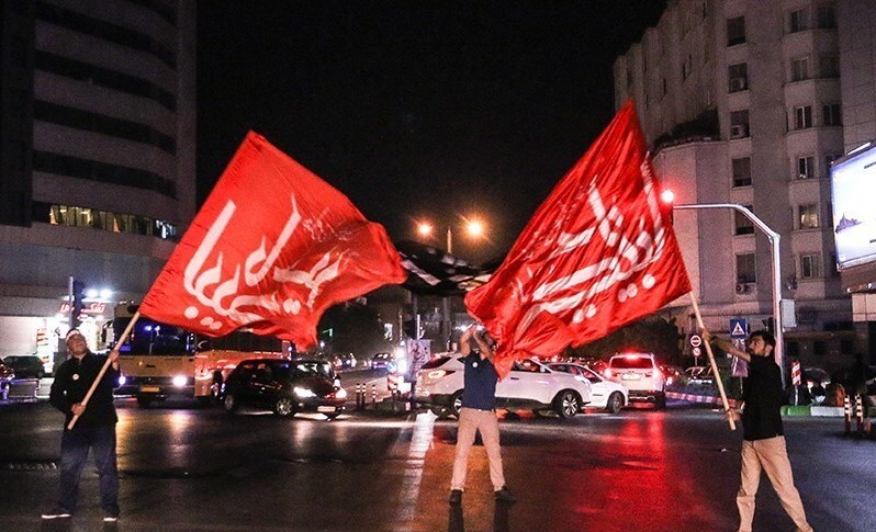تکیه سیار حاج محمودکریمی +فیلم