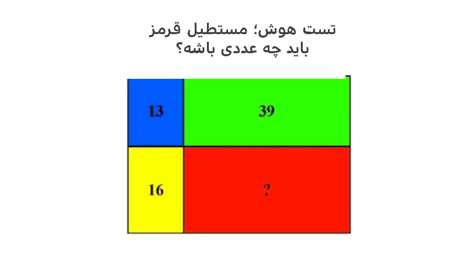 تست هوش؛ افراد کمی می توانند عدد مستطیل قرمز را در کمتر از ۱۰ ثانیه پیدا کنند!