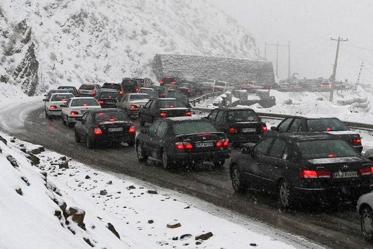 هشدار؛ بدون زنجیرچرخ به جاده‌های البرز نروید