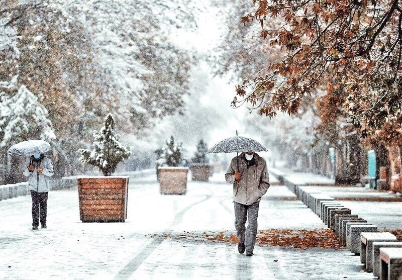 هشدار هواشناسی؛ در این مناطق برف می‌بارد