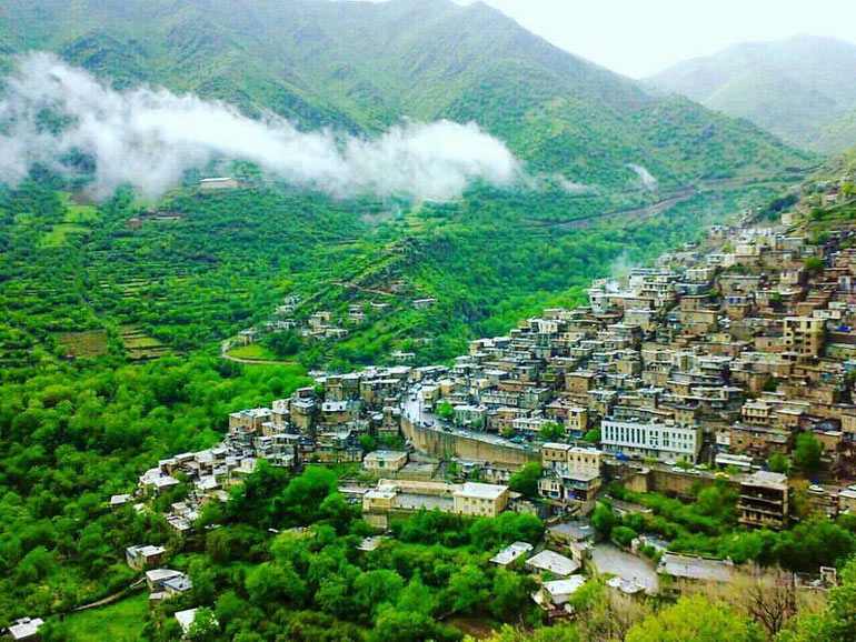 کرمانشاه، جاده زیبای پاوه به نودشه + عکس
