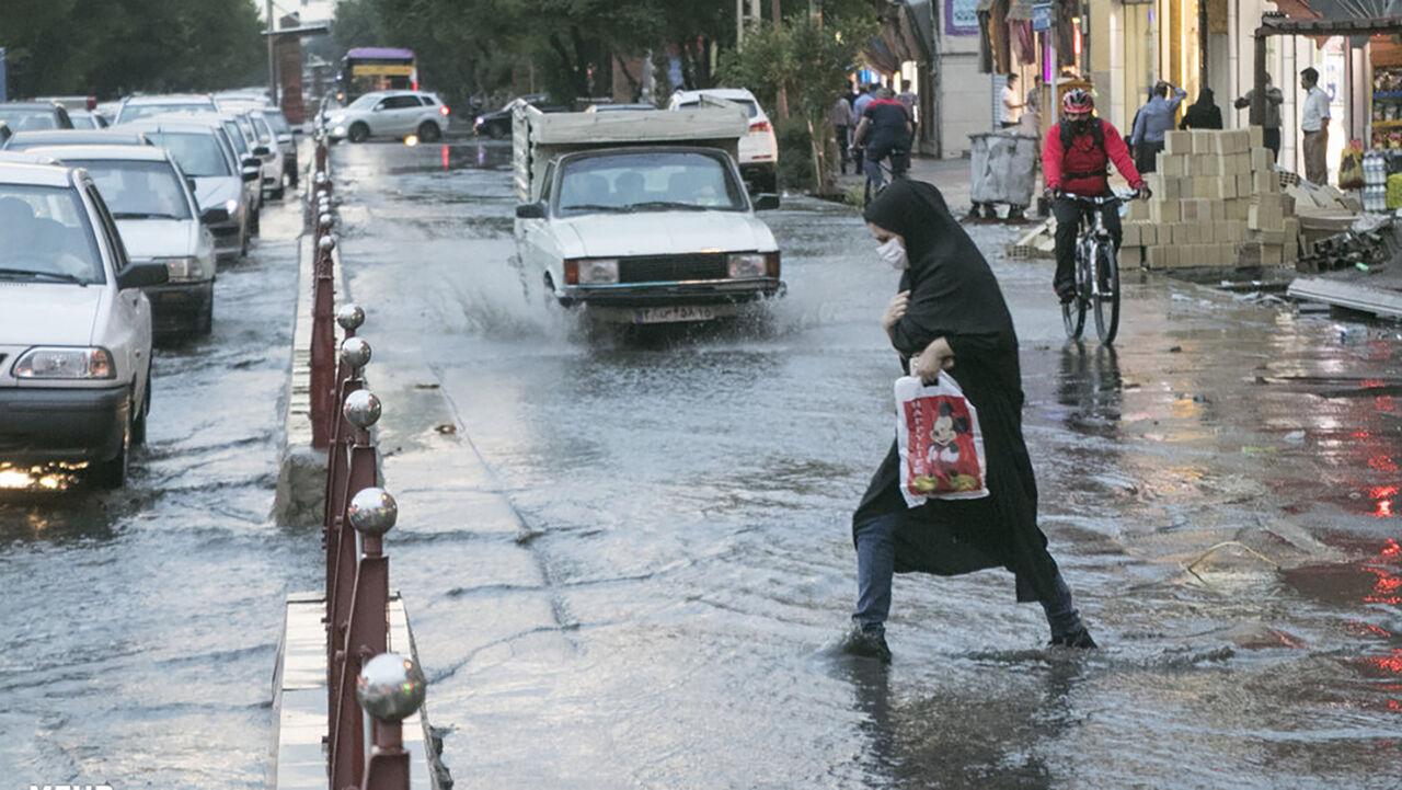 این استان‌ها منتظر بارندگی شدید باشند