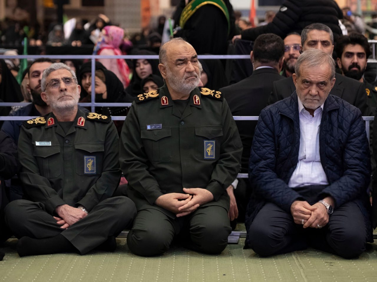 تصاویر خبرگزاری فرانسه از پزشکیان و سردار قاآنی