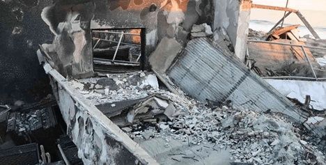 تصاویری هولناک از ویرانی خانه سلبریتی‌های هالیوود در آتش‌سوزی لس‌آنجلس