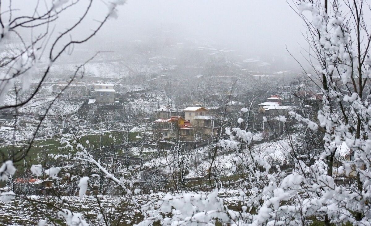 هواشناسی مازندران / زمان بارش برف و باران مشخص شد